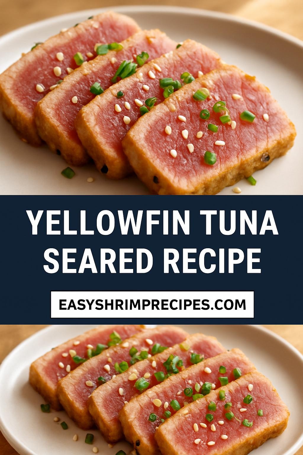 yellowfin tuna seared recipe