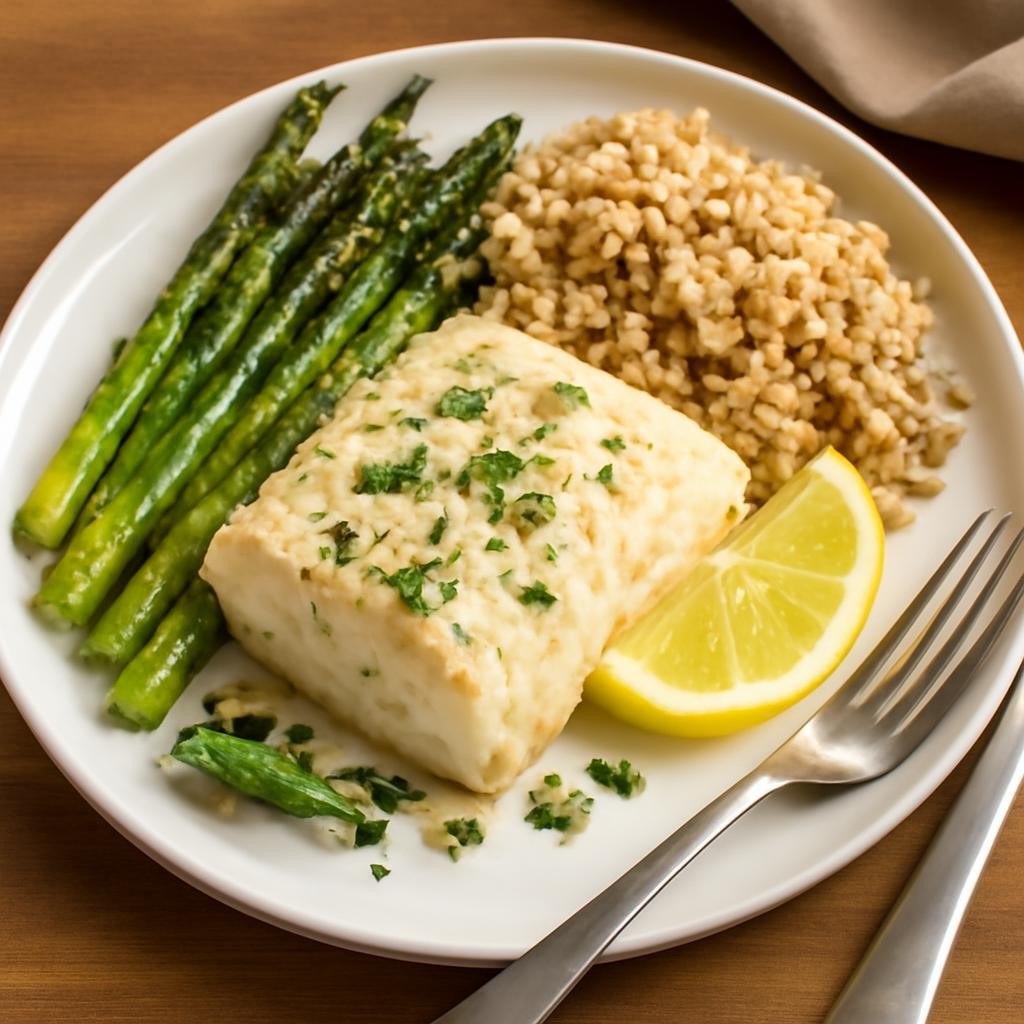 Moist Oven Baked Cod