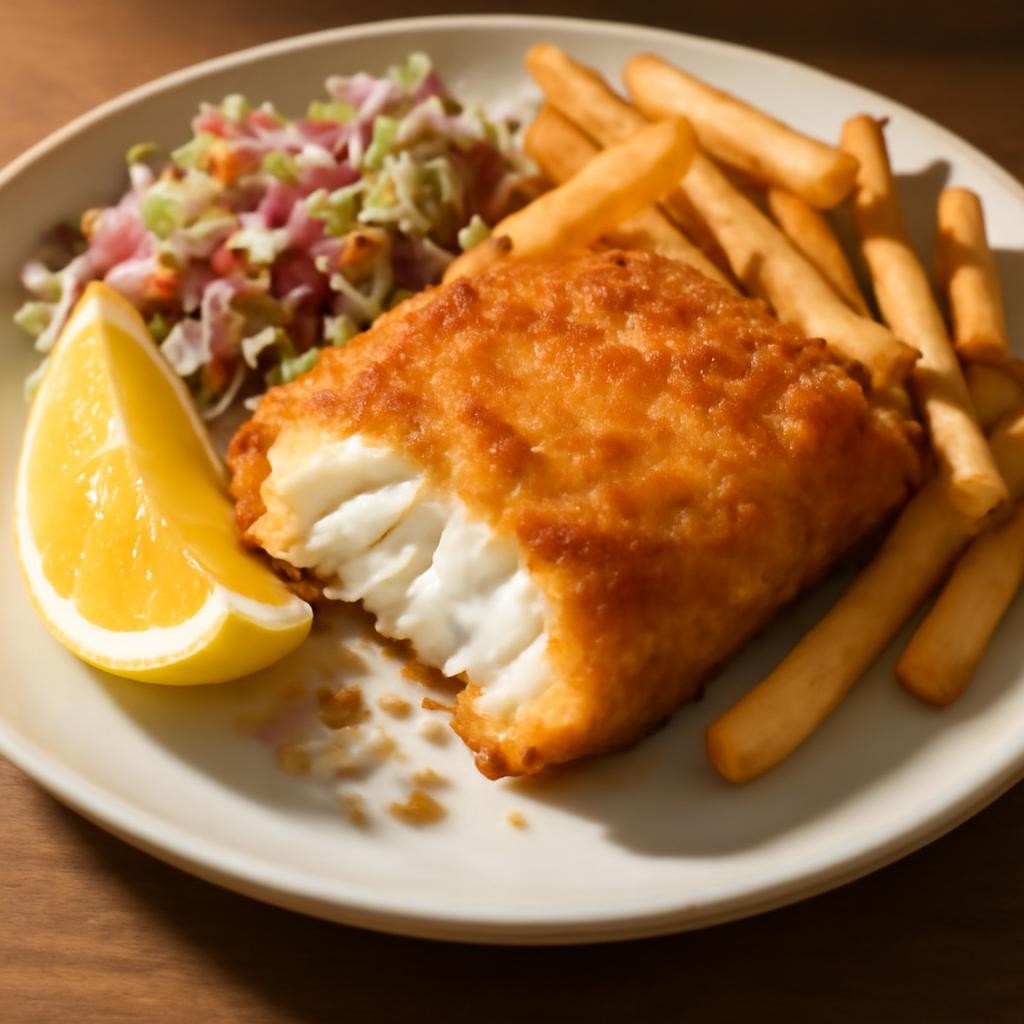 Perfectly Crispy Fried Cod