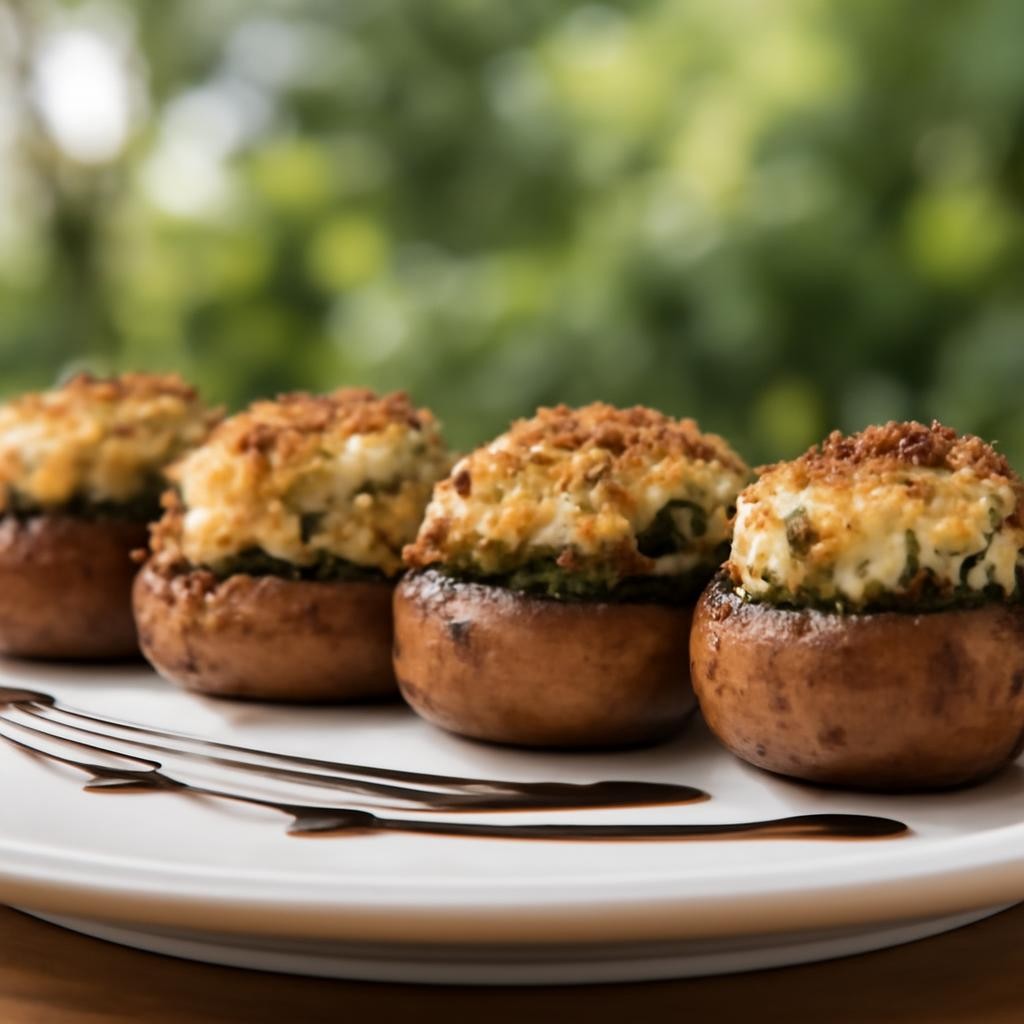Red Lobster Crab Stuffed Mushrooms
