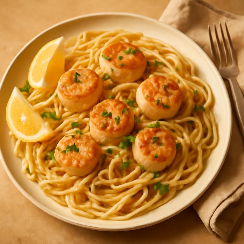 Scallop Scampi