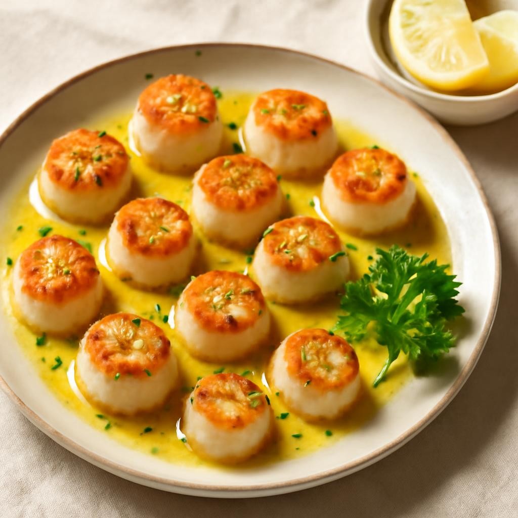 Seared Bay Scallops