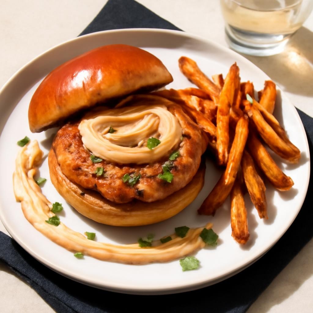 Shrimp Burgers with Old Bay Mayo