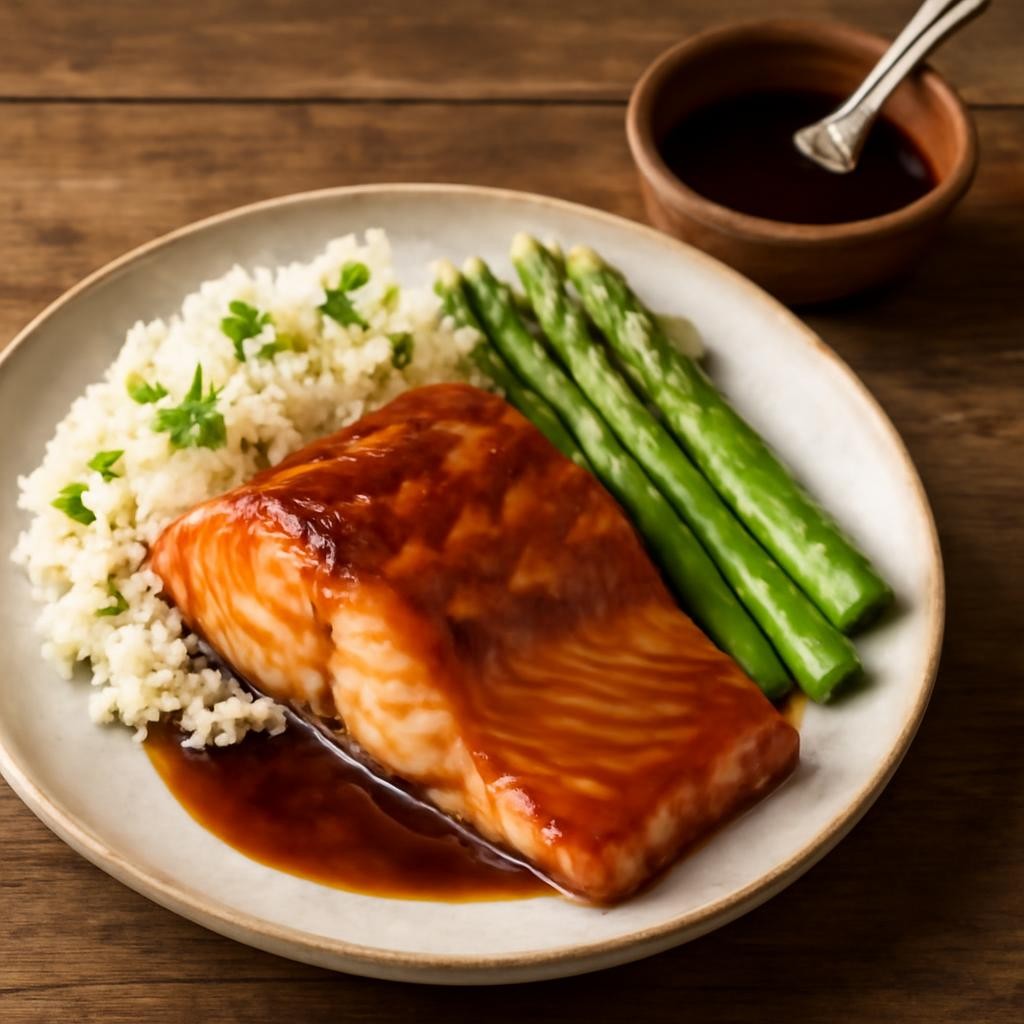 Sweet Glazed Salmon