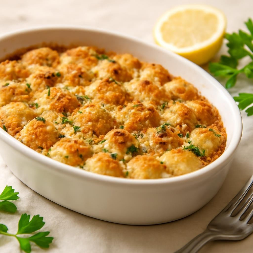 baked bay scallops recipe