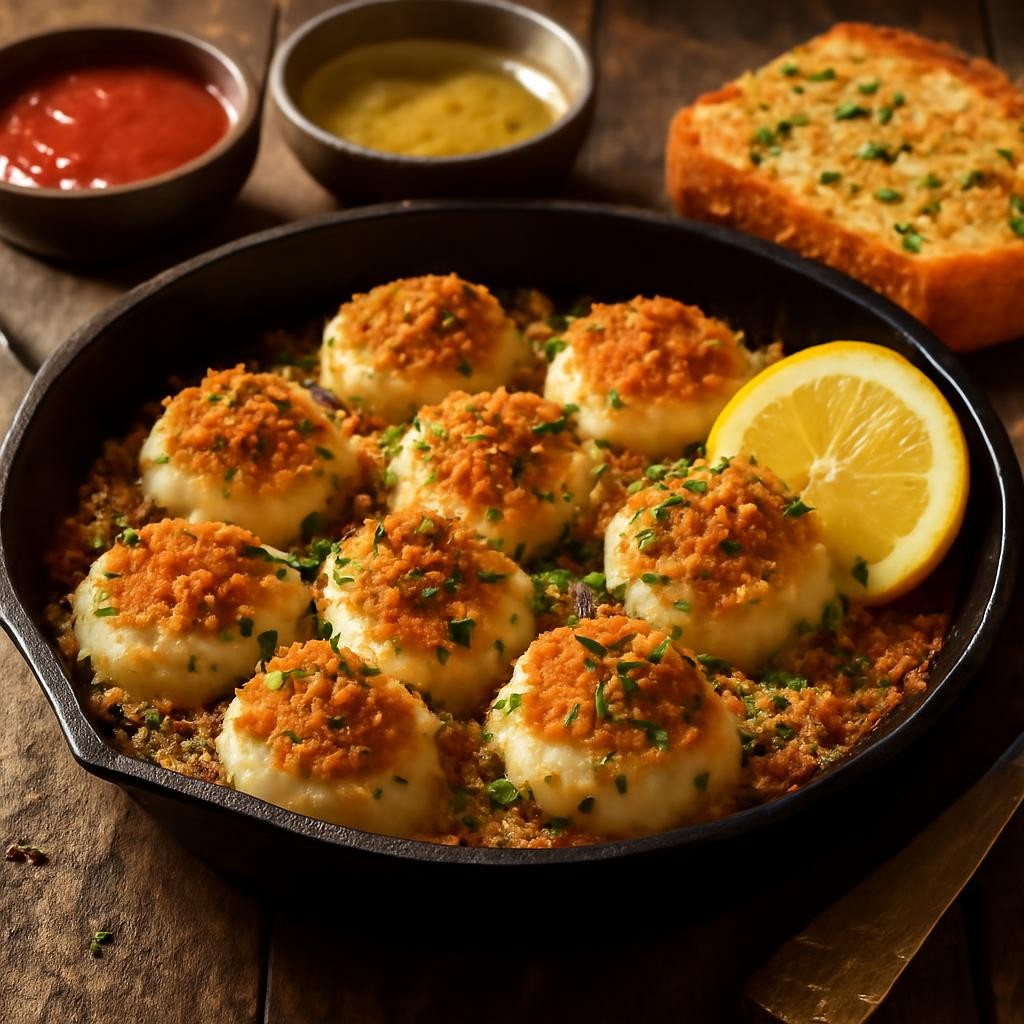baked sea scallops recipe