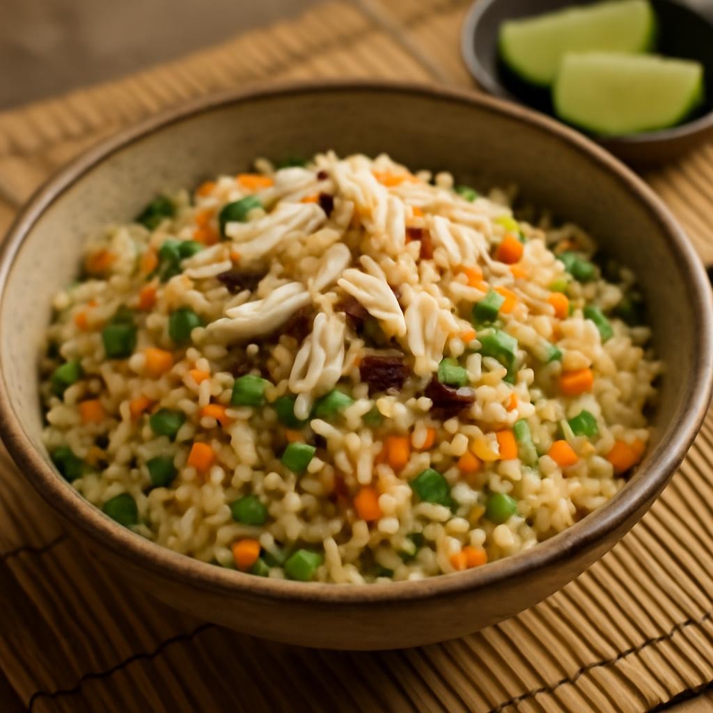 crab fried rice recipe