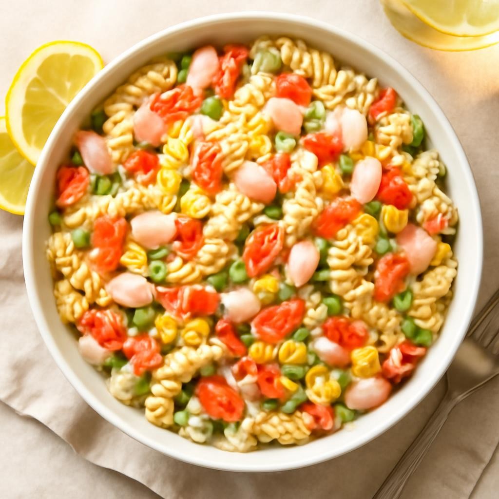 crab pasta salad recipe