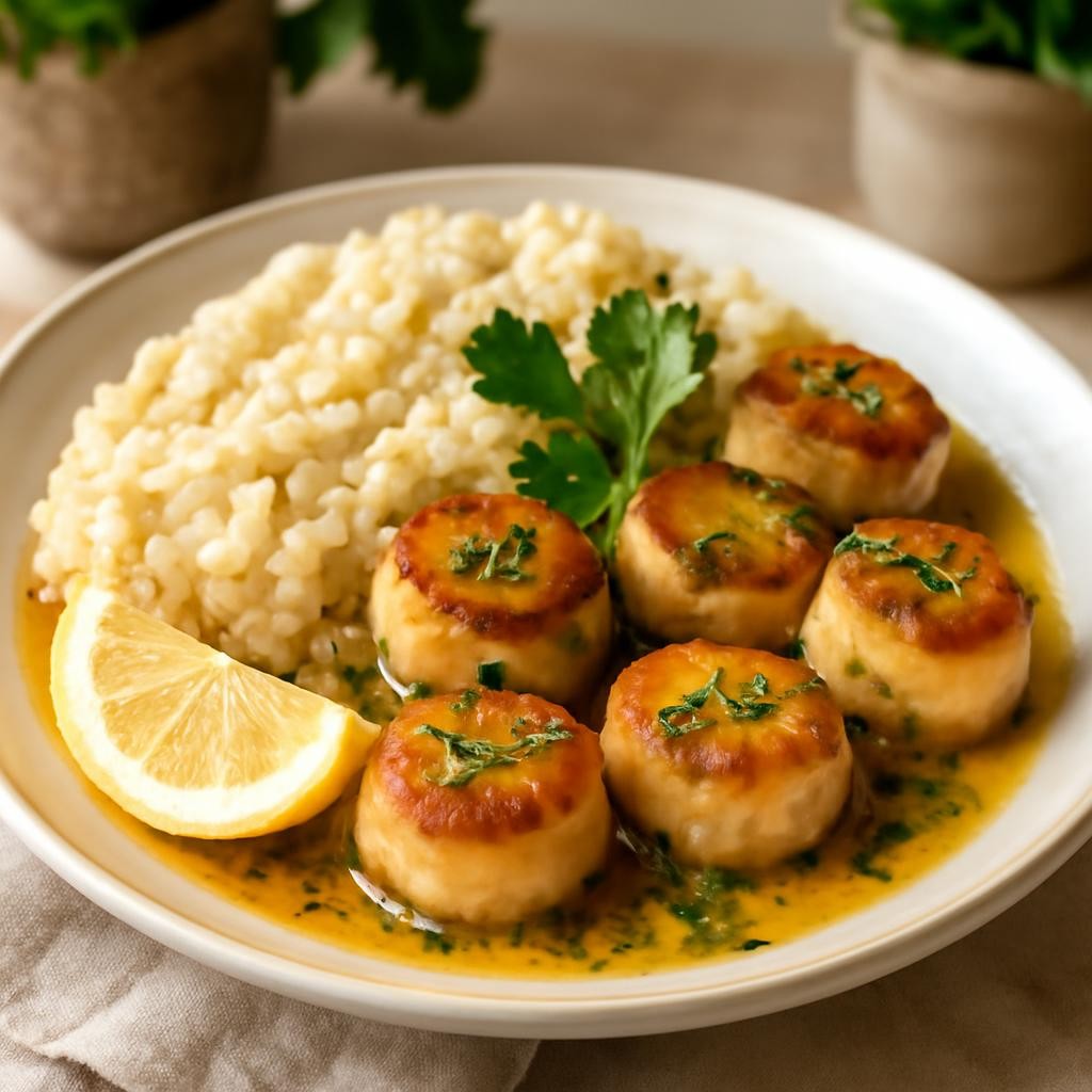 garlic butter scallops recipe