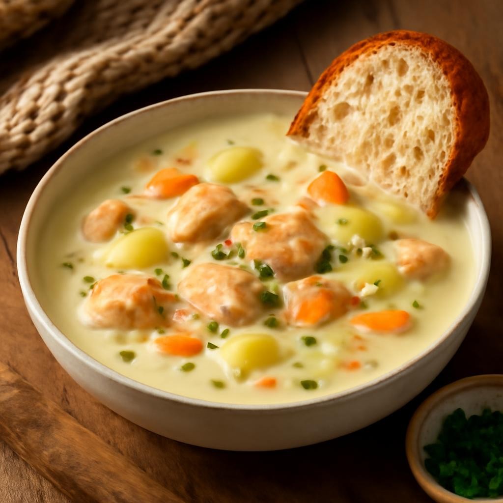salmon chowder recipe