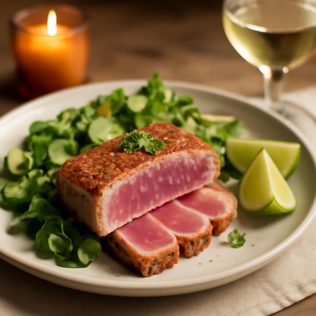 seared tuna steak recipe