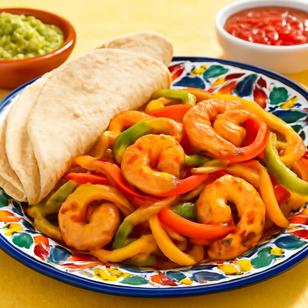 shrimp fajitas recipe
