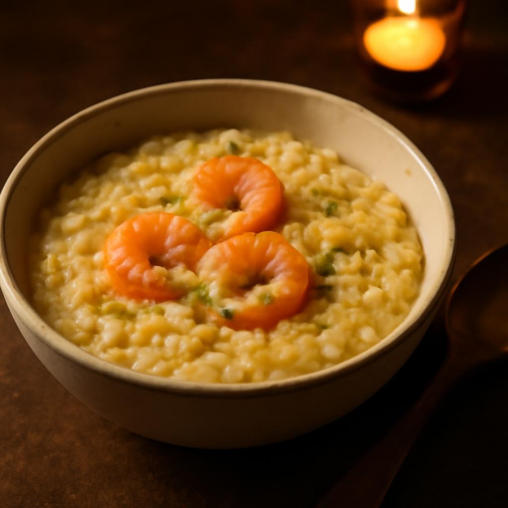 shrimp risotto