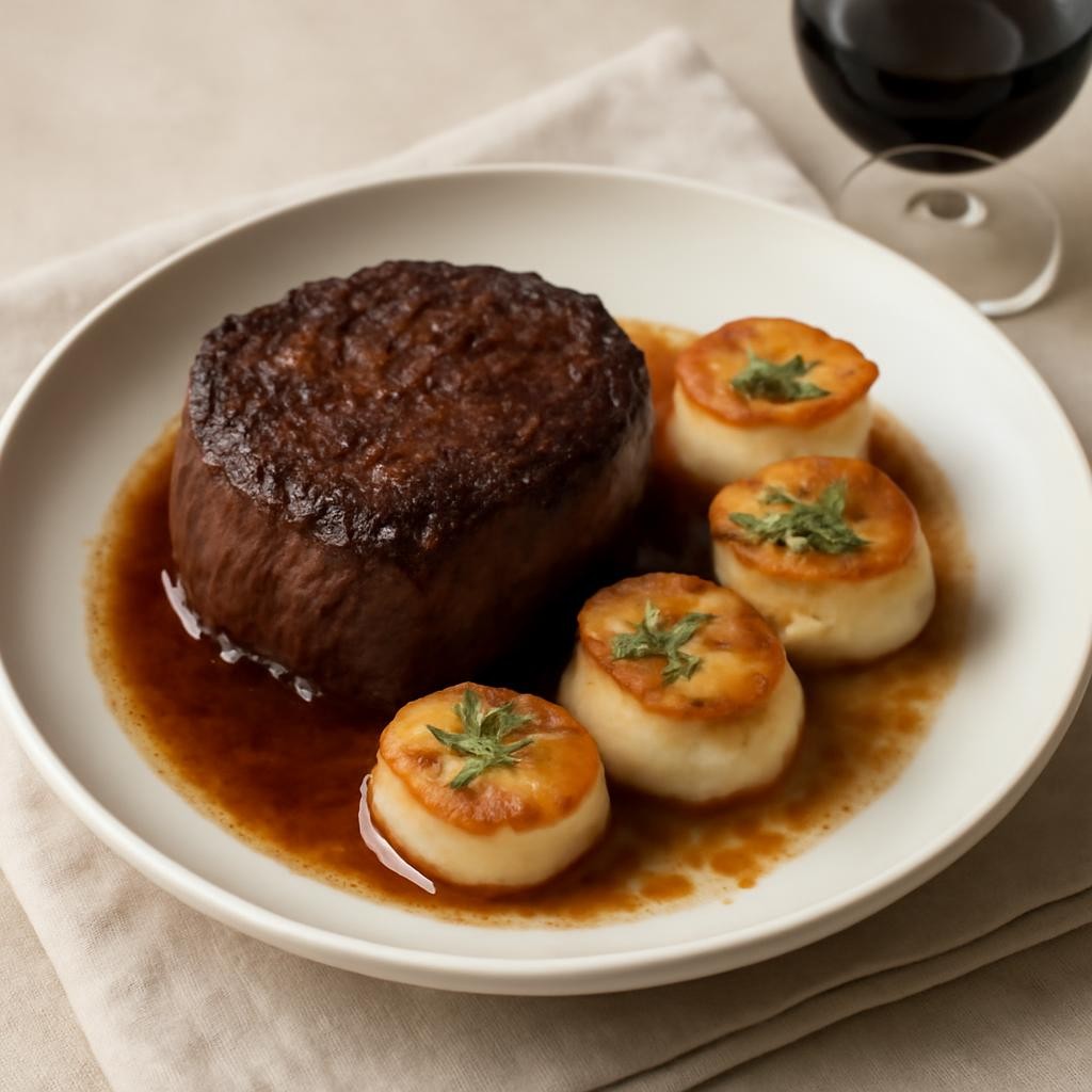 steak and scallops recipe