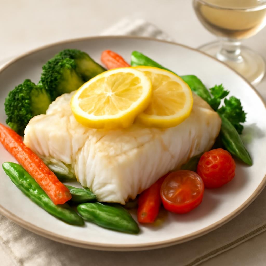 steamed cod recipe