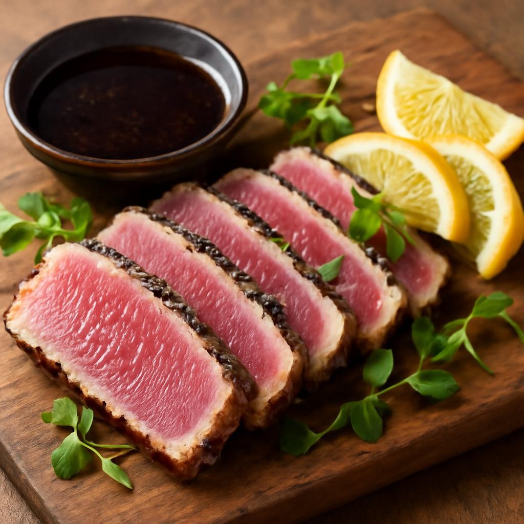 yellowfin tuna seared recipe
