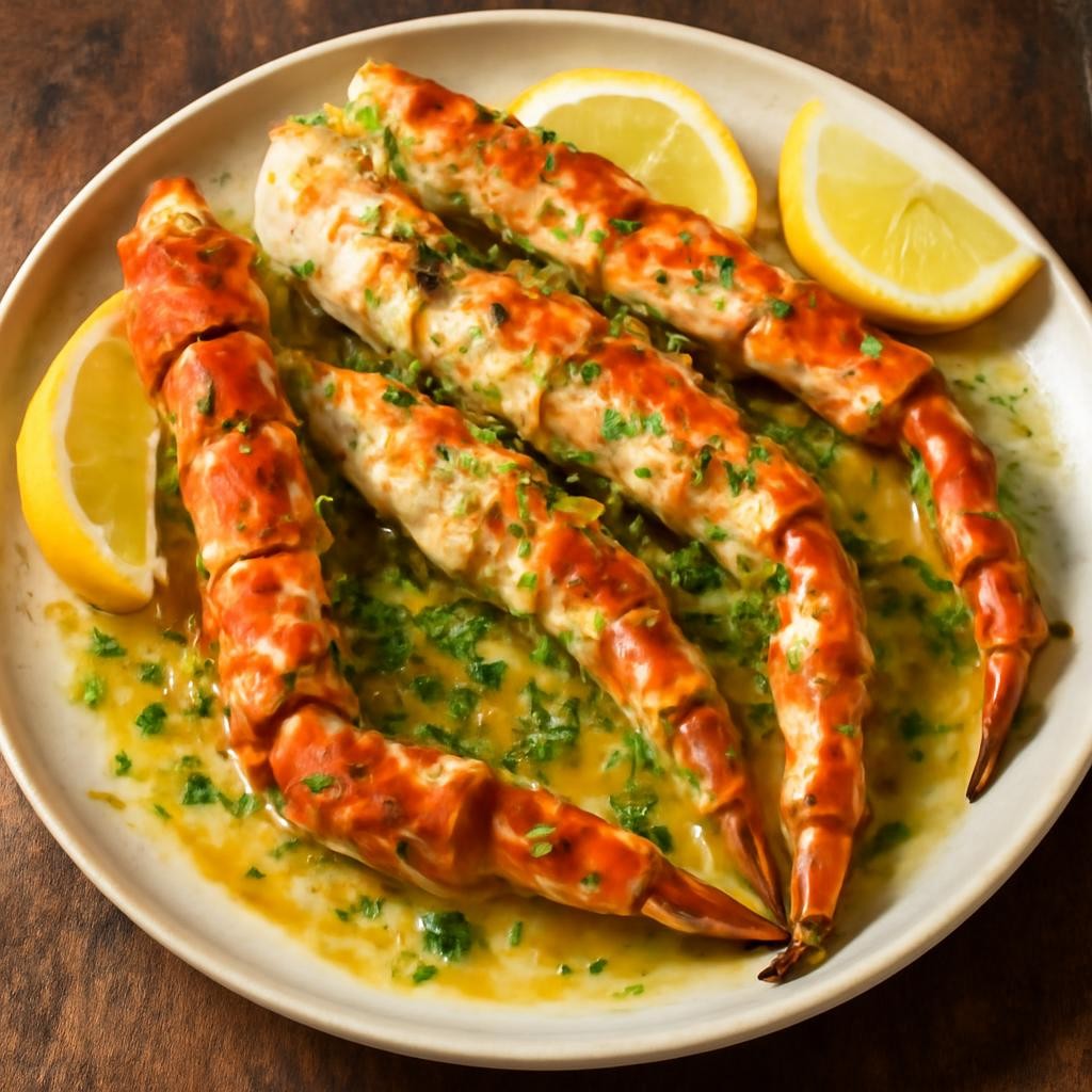 Baked King Crab