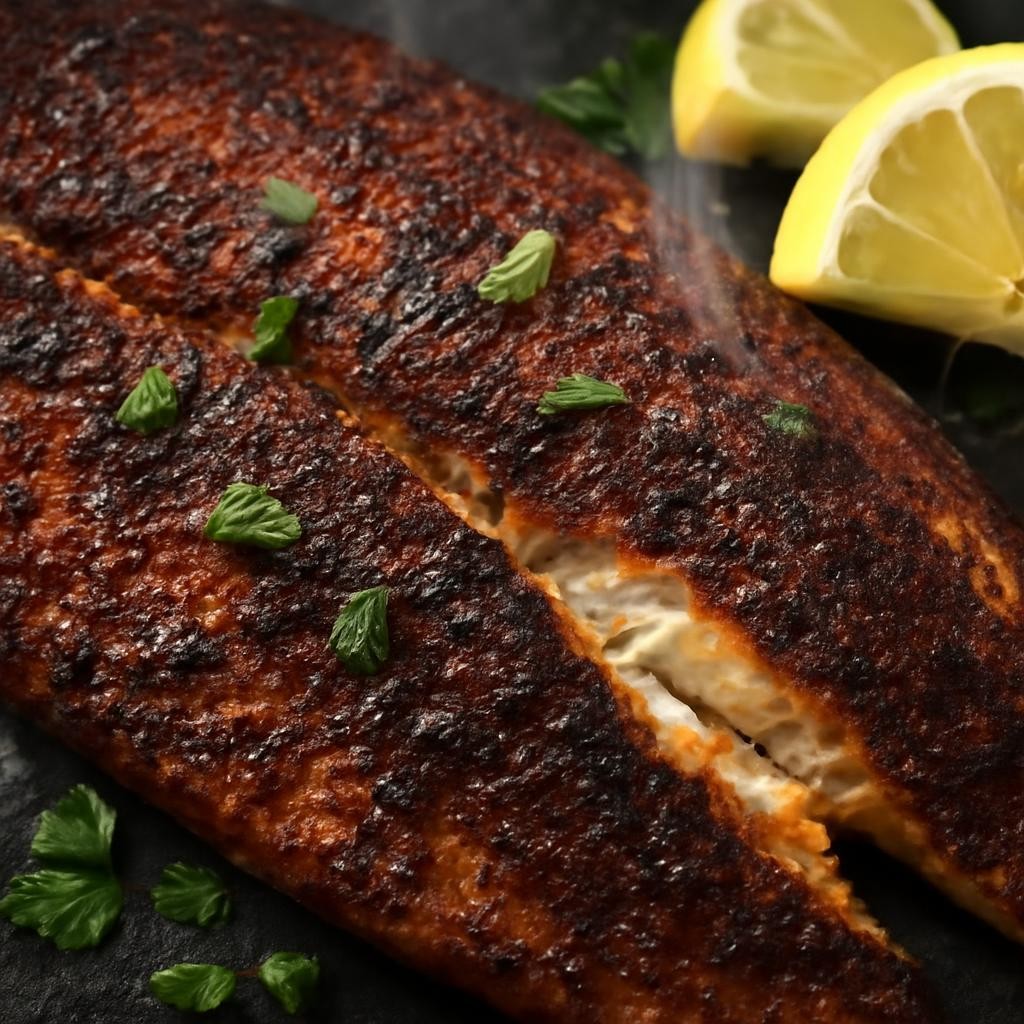 Cajun Blackened Catfish recipe