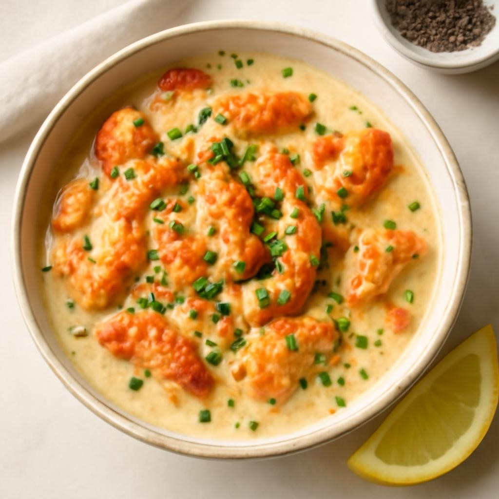 Creamed Lobster