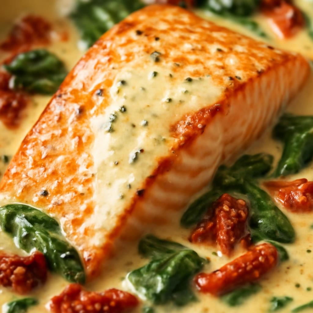 Creamy Tuscan Salmon