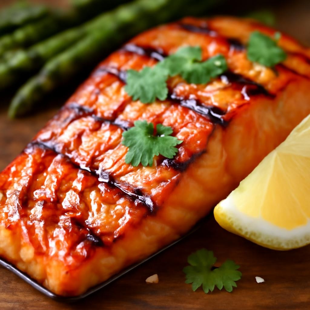 Marinated Grilled Salmon