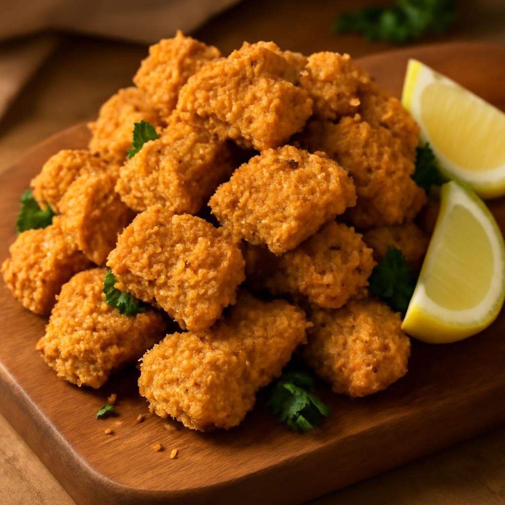 Oven-Fried Catfish Bites