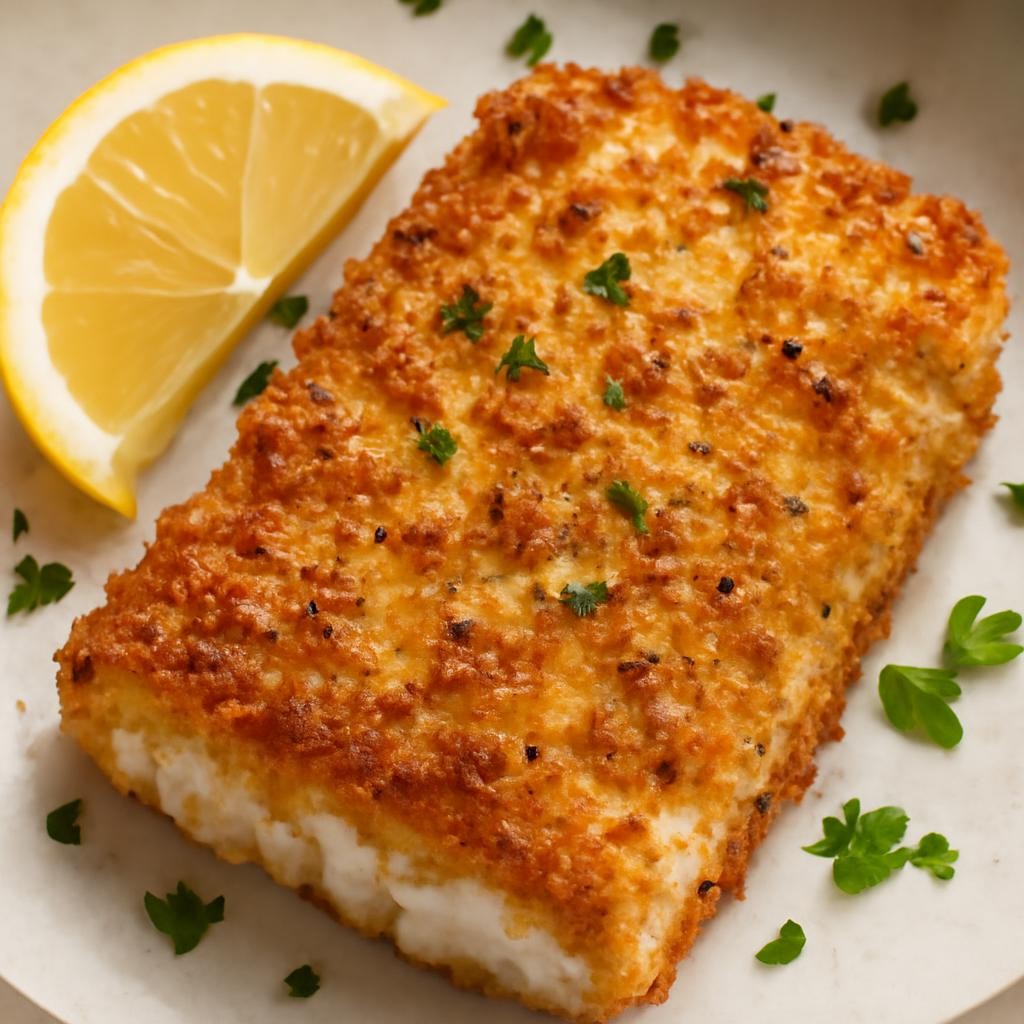 Oven Fried Cod