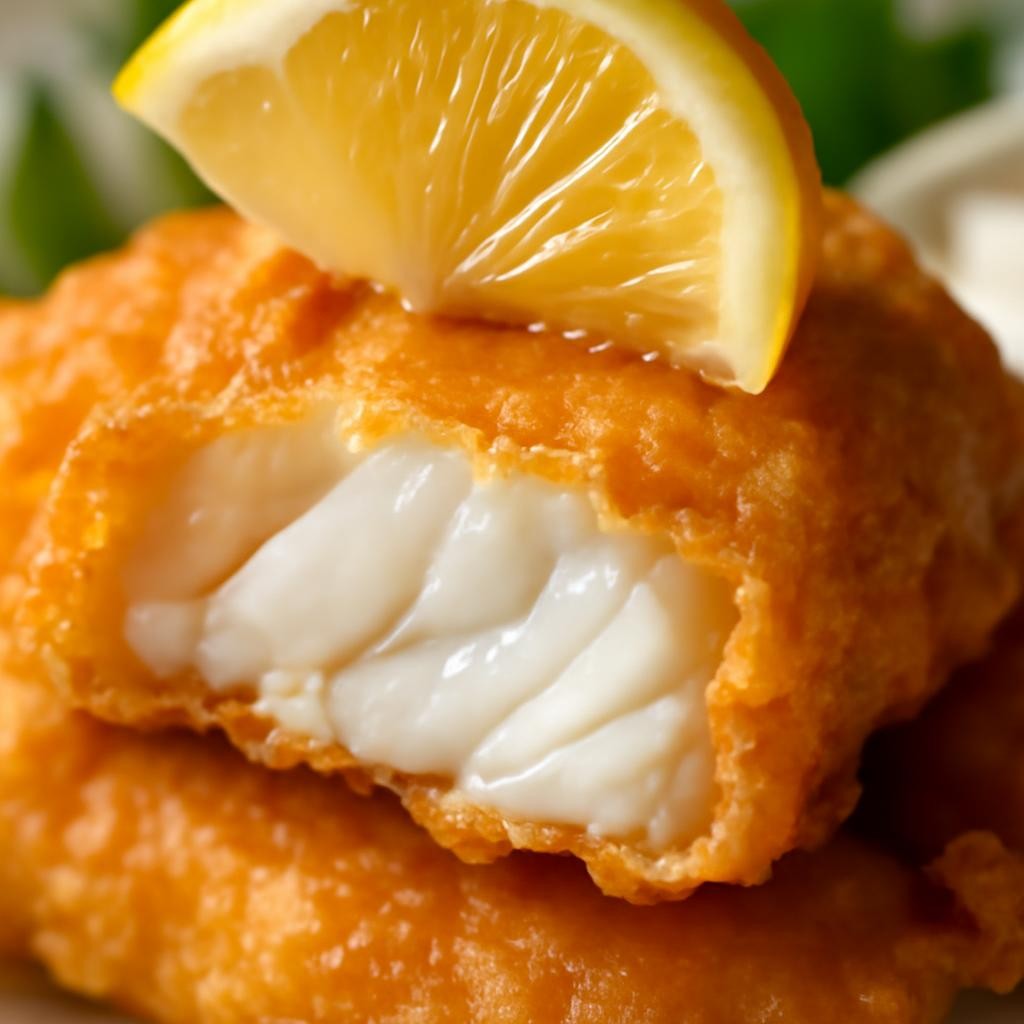 Perfectly Crispy Fried Cod