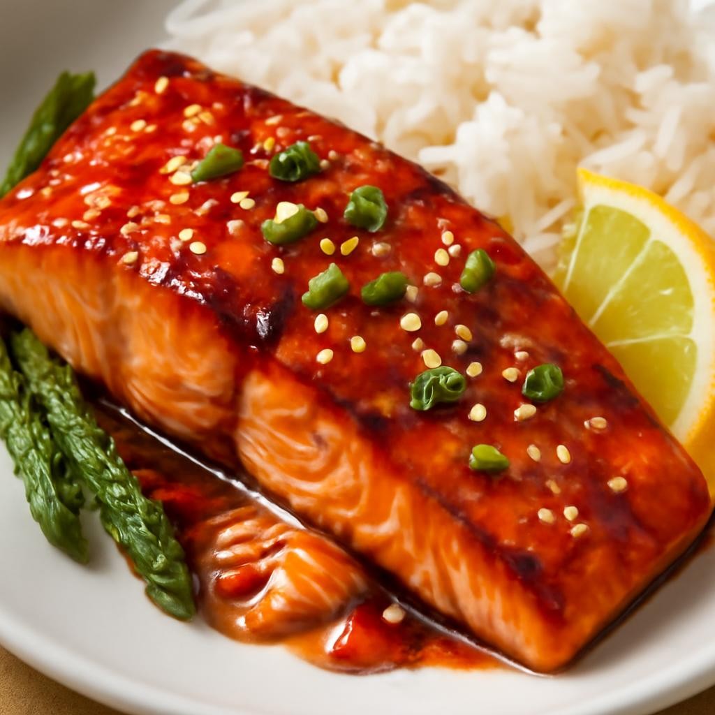 Sweet Glazed Salmon