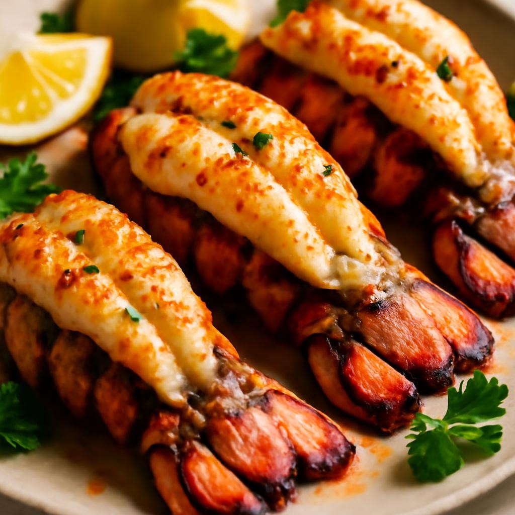 The Best Broiled Lobster Tails