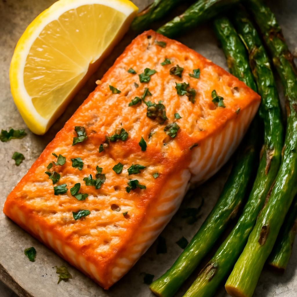 broiled salmon
