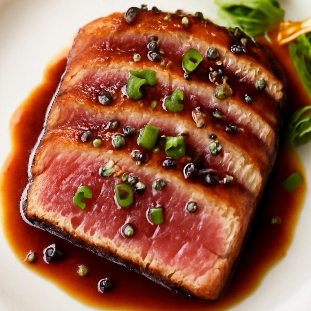 seared tuna steak recipe