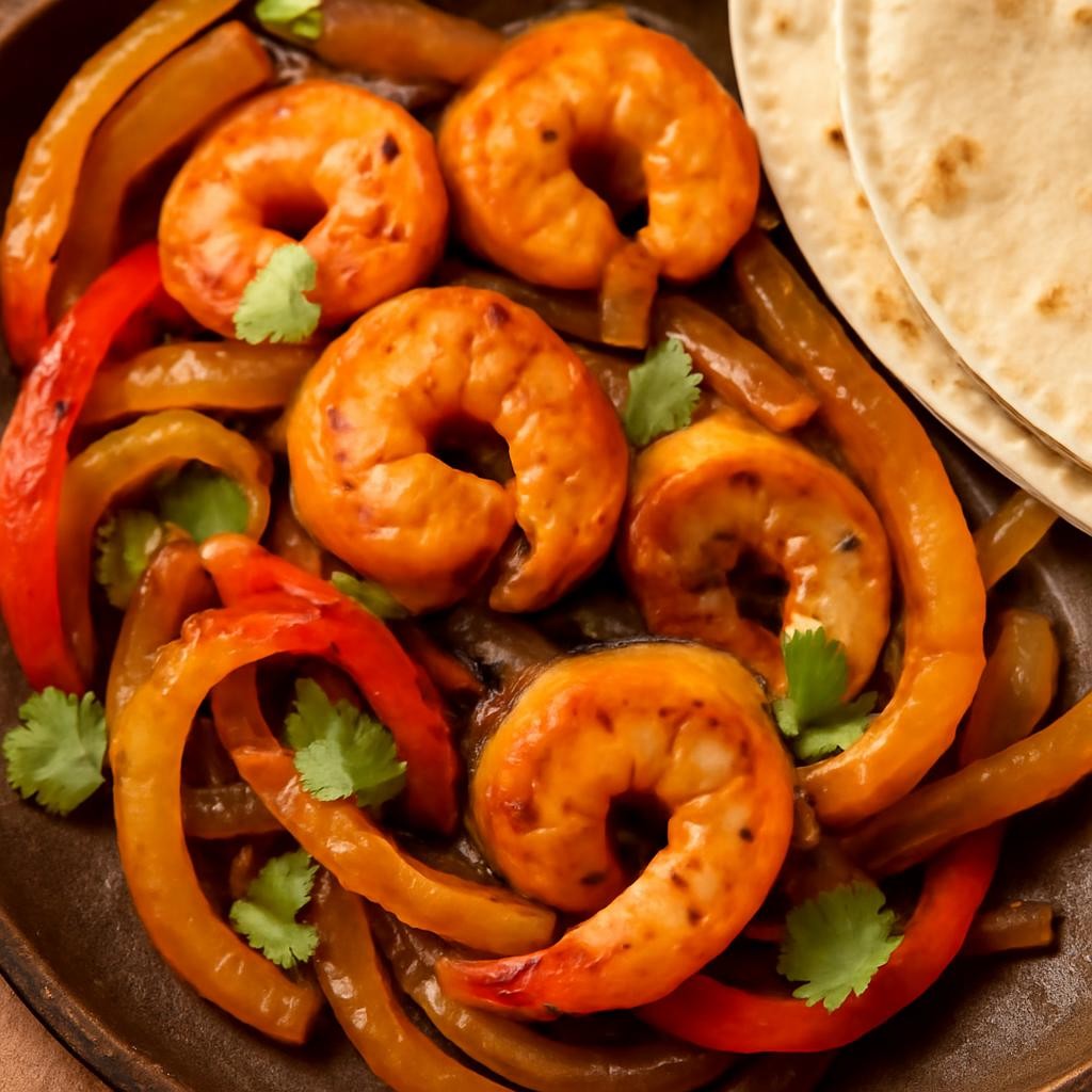 shrimp fajitas recipe