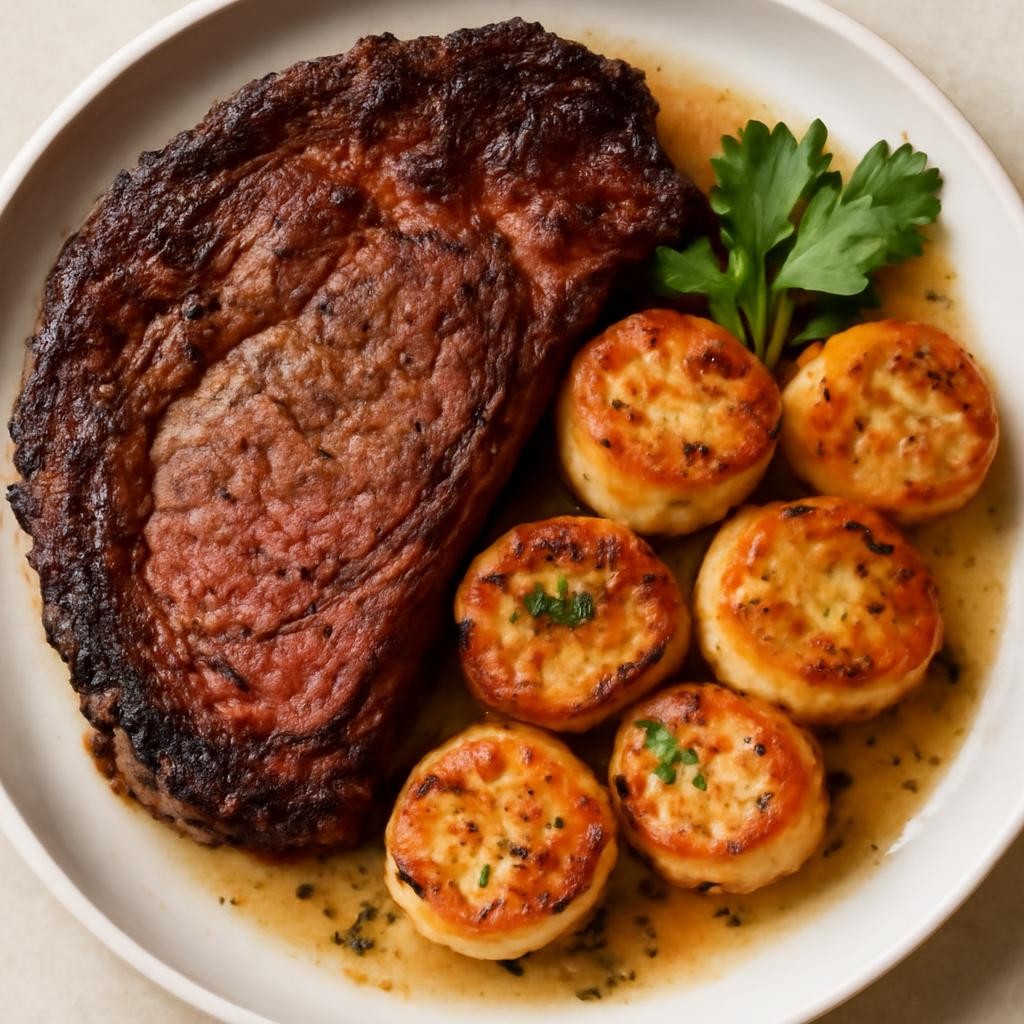 steak and scallops recipe