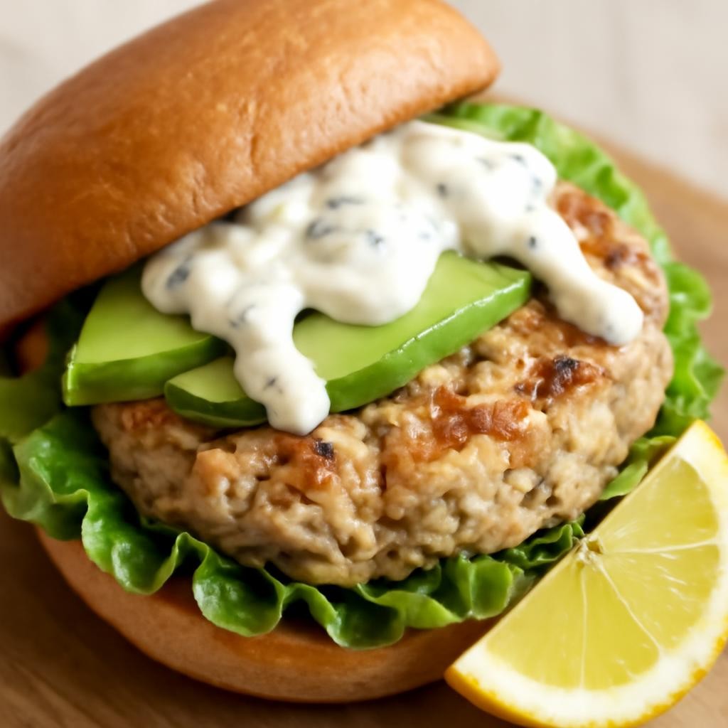 tuna burger recipe