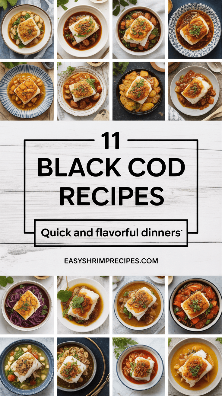 Black Cod Recipe Ideas