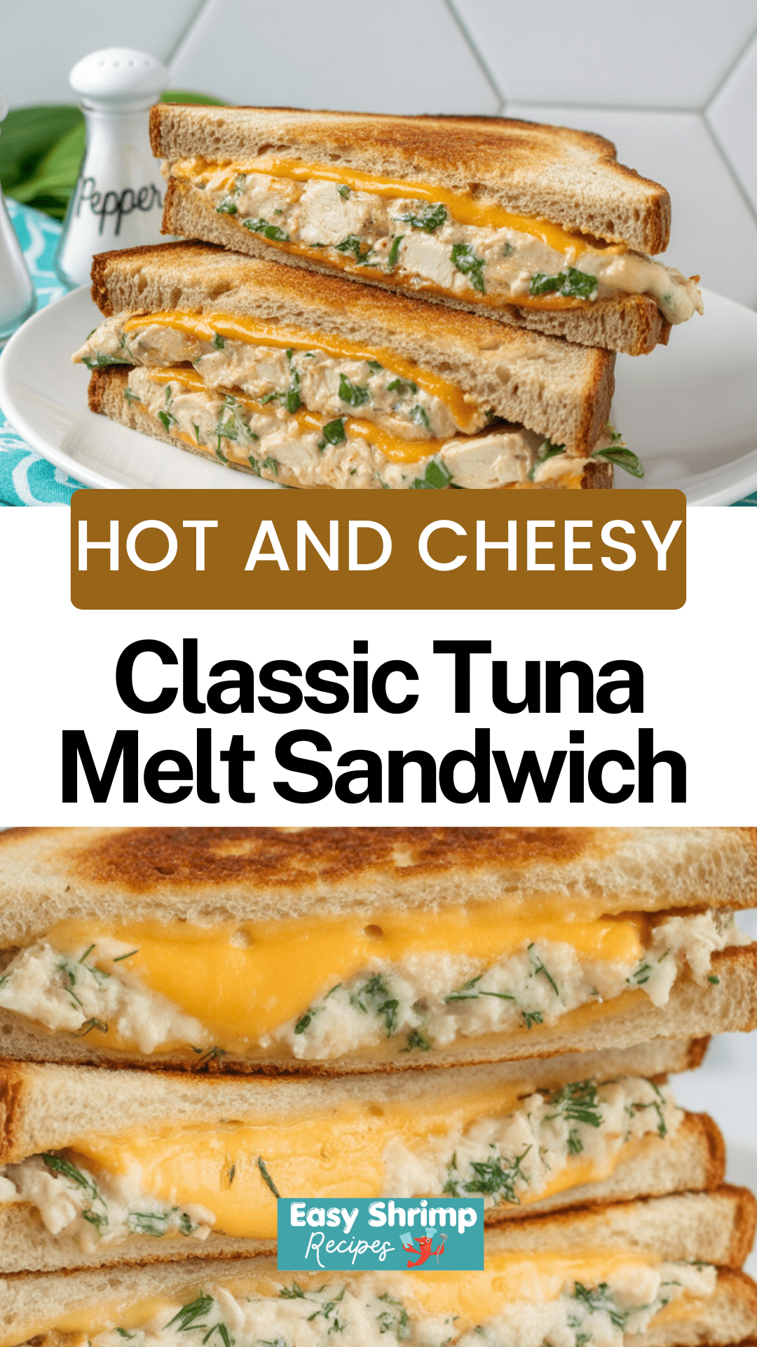 Classic Tuna Melt Sandwich
