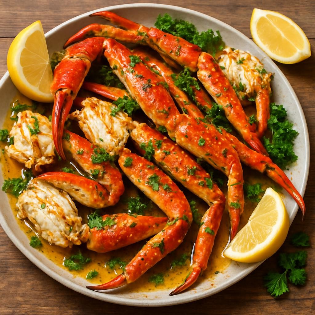 Crab-Boil-with-Seasoned-Butter-Sauce
