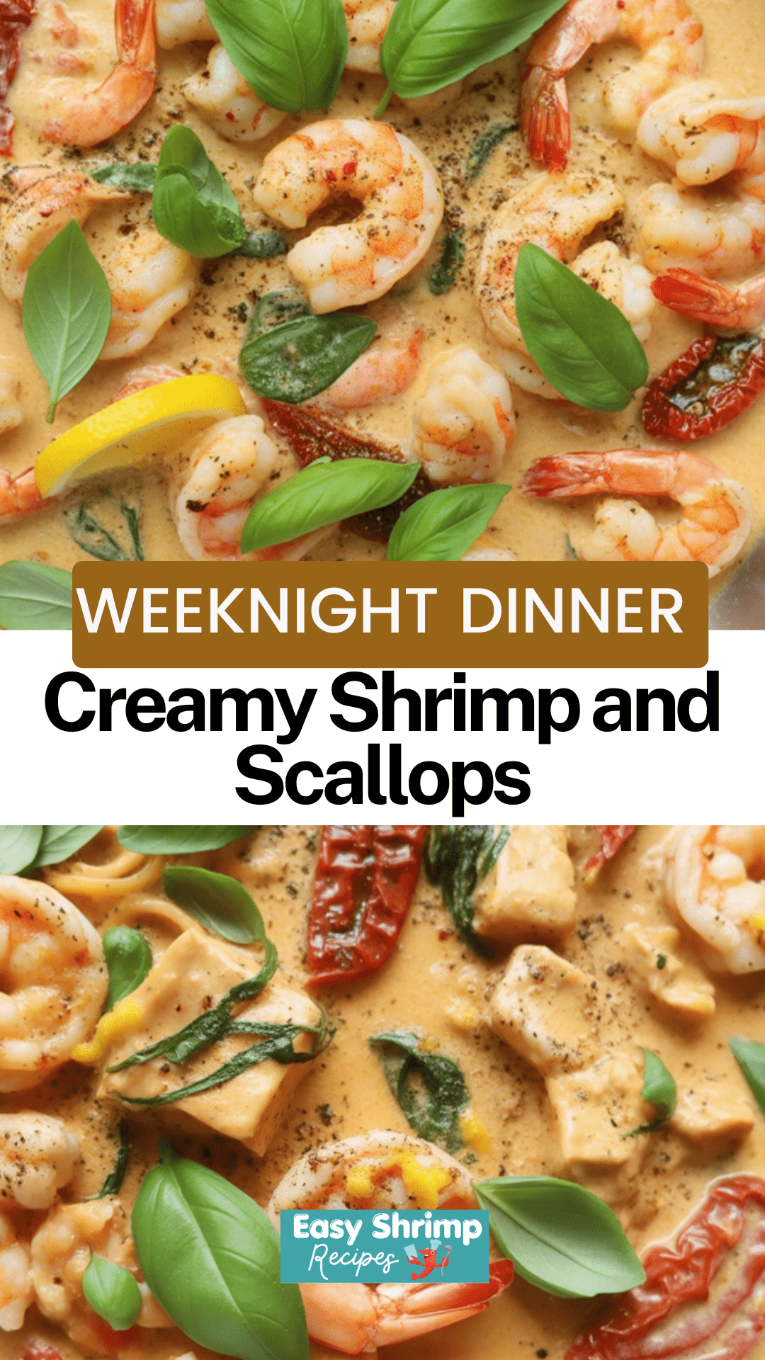 Creamy Shrimp and Scallops