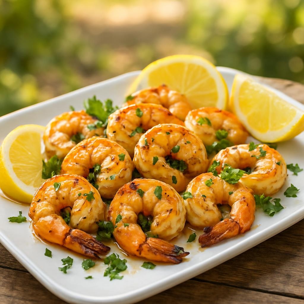 Garlic-Grilled-Shrimp