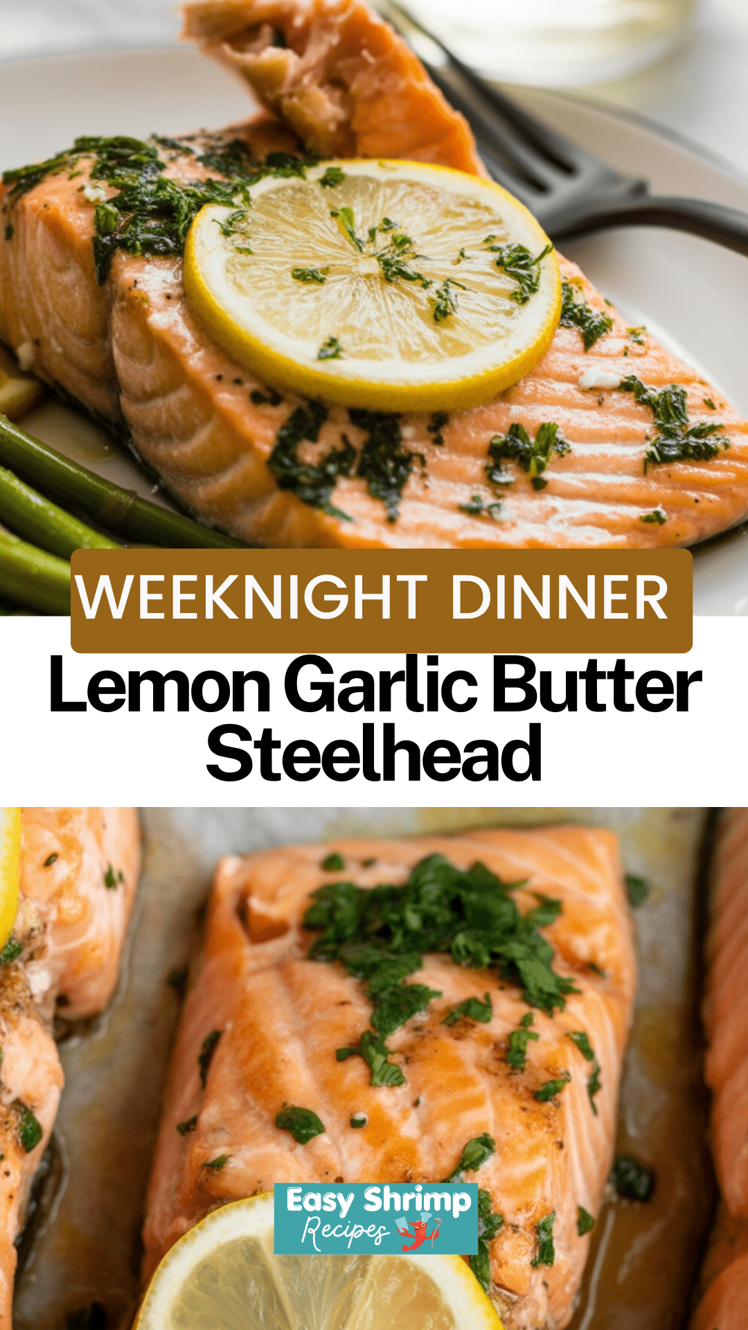 Lemon Garlic Butter Steelhead Lemon Garlic Butter Steelhead