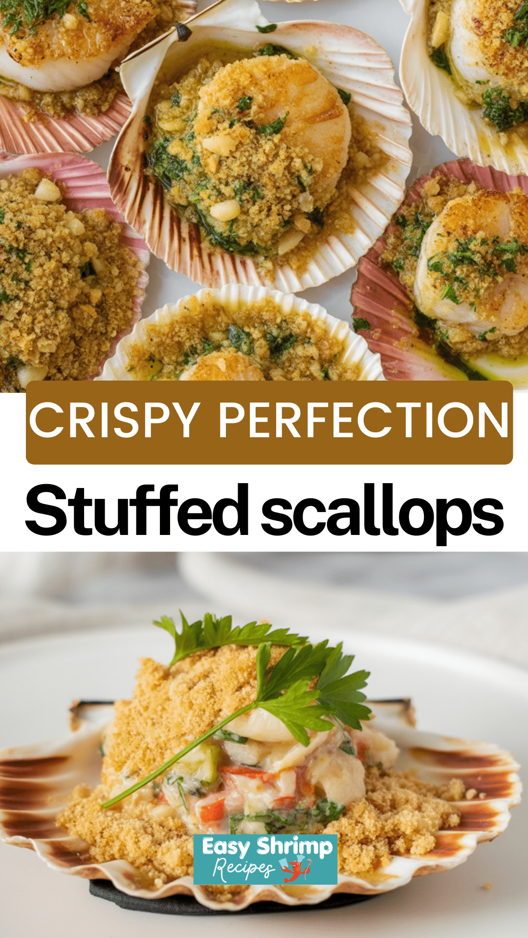 Stuffed scallops Stuffed scallops