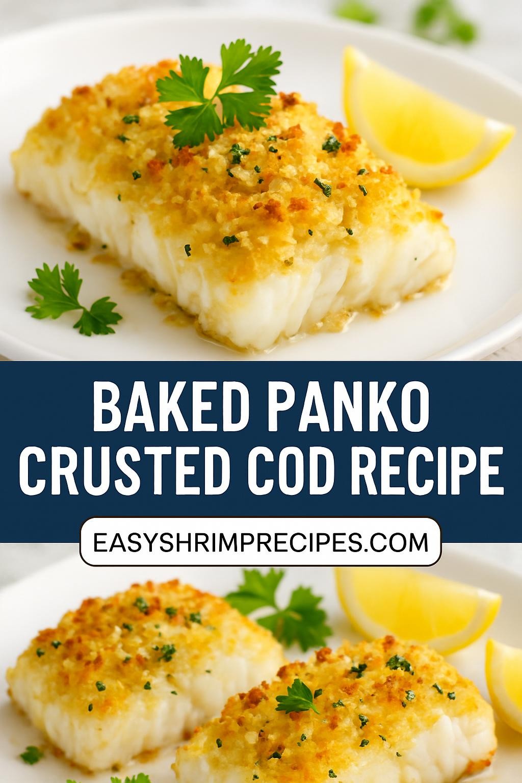 Baked Panko Crusted Cod Recipe
