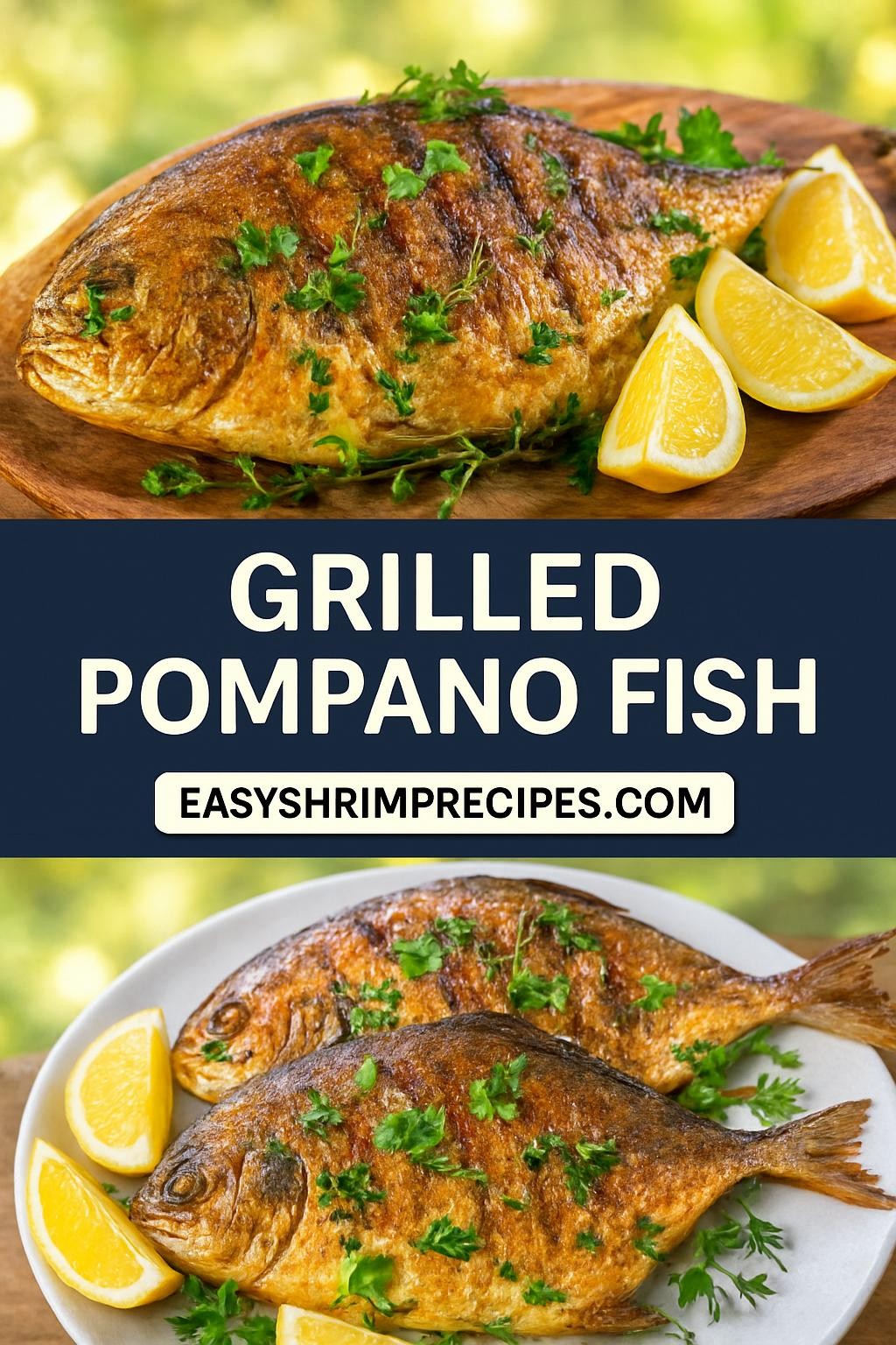 Grilled Pompano Fish