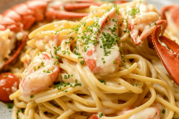 best Lobster Pasta with Cream Sauce