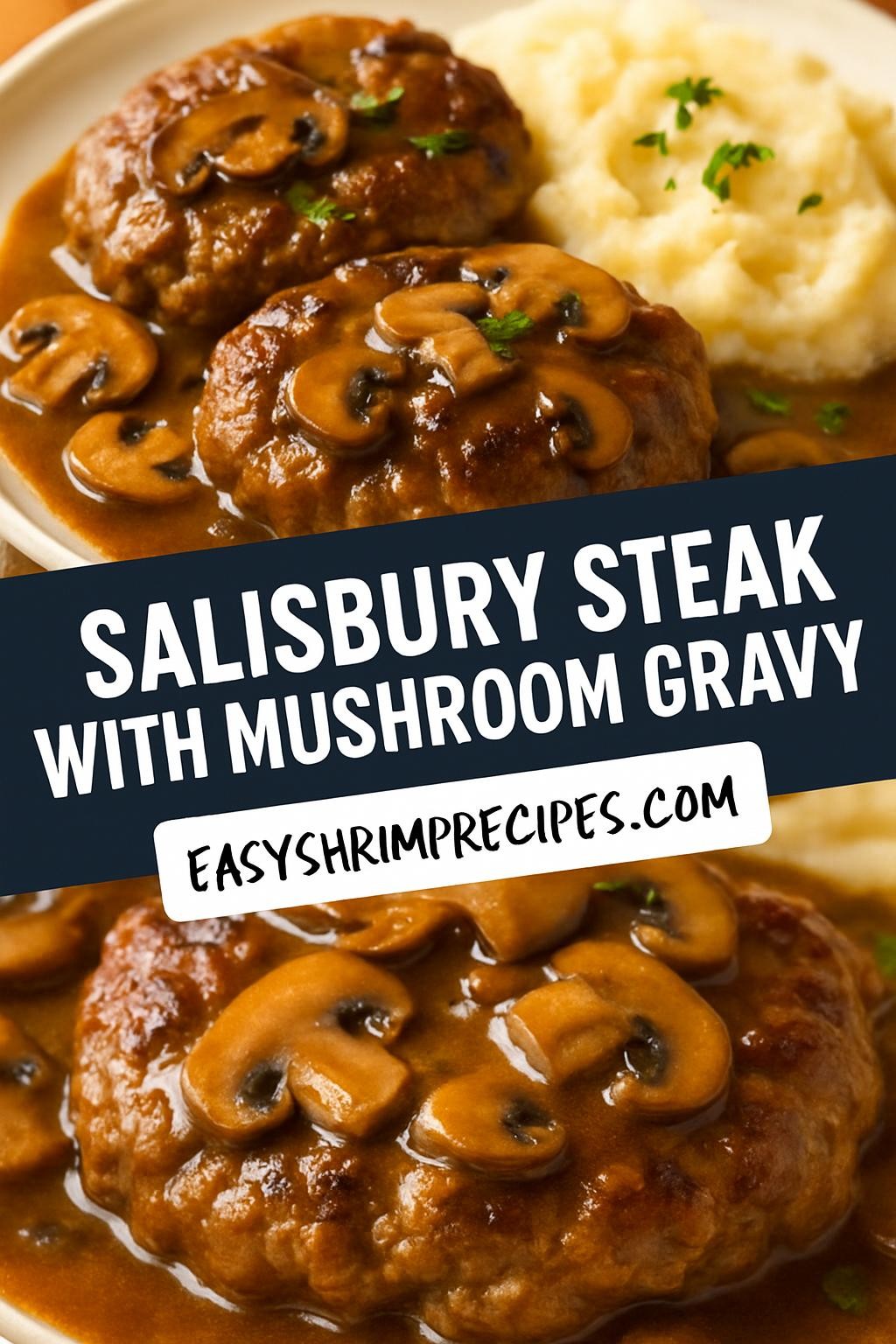 Salisbury Steak with Mushroom Gravy