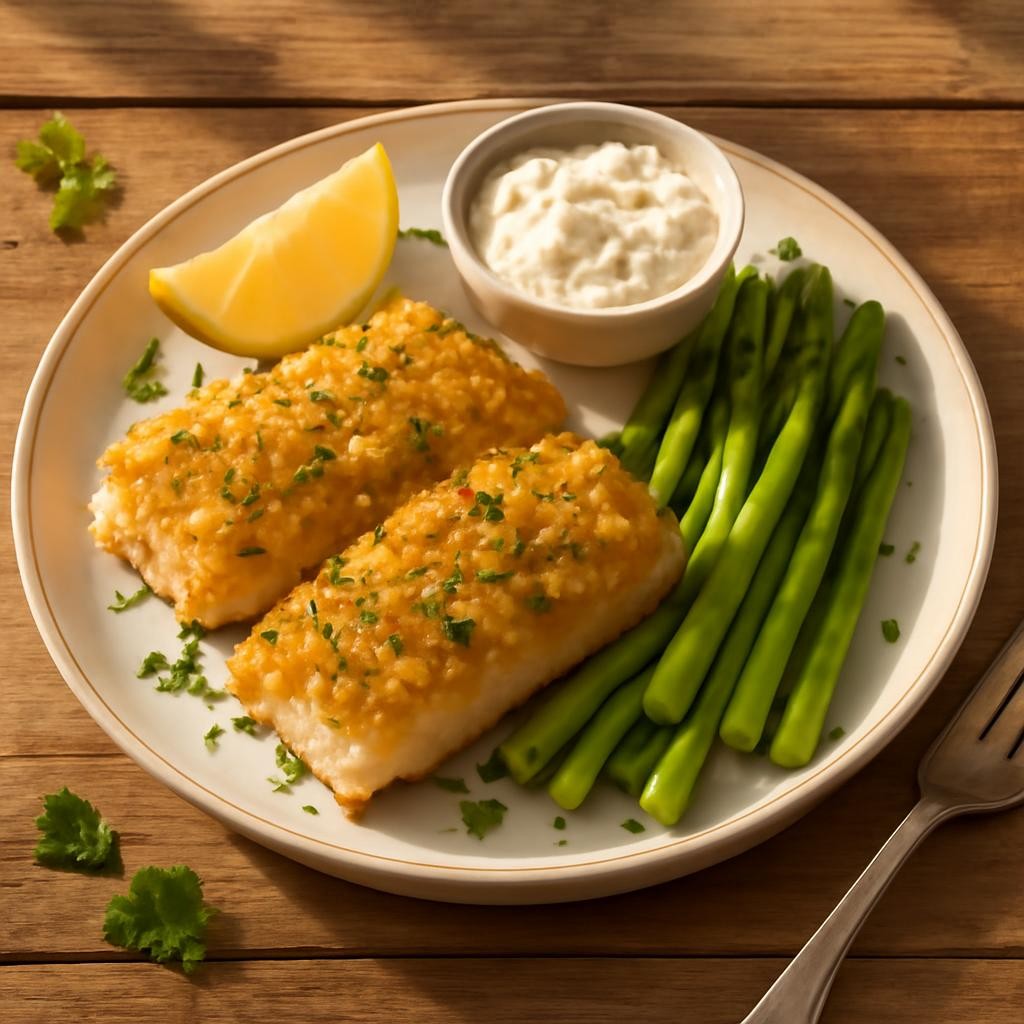 Baked Panko Crusted Cod Recipe
