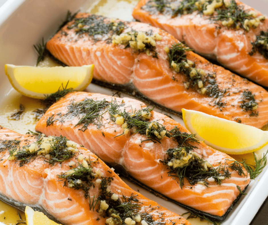 easy Baked Salmon Fillet