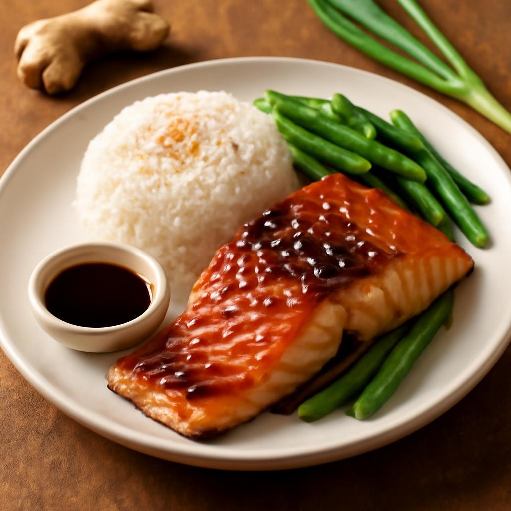 Baked Teriyaki Salmon