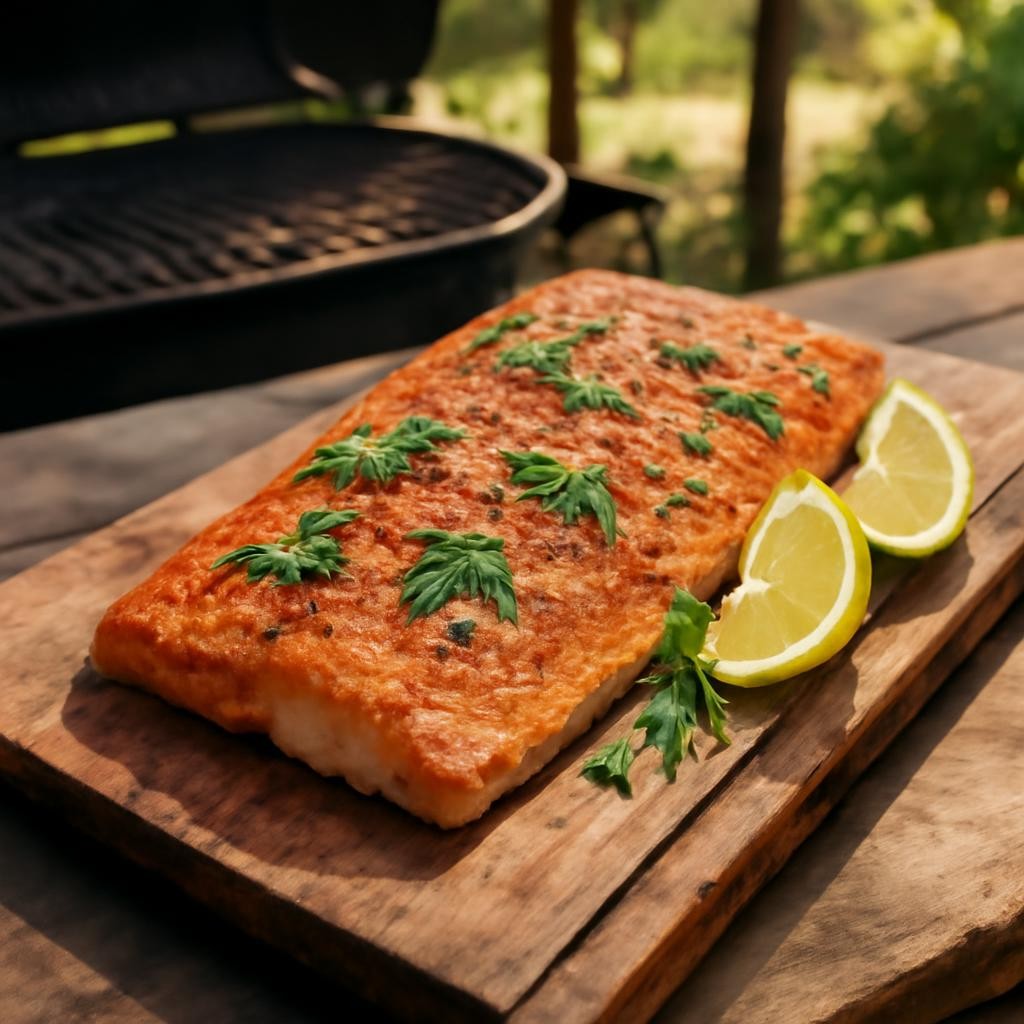 Cedar Planked Salmon
